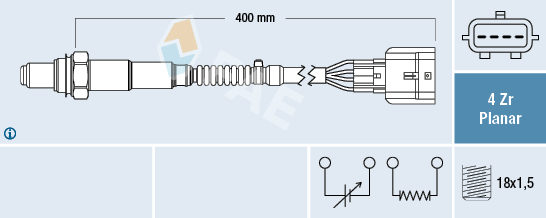 Lambda-sonde FAE 77579