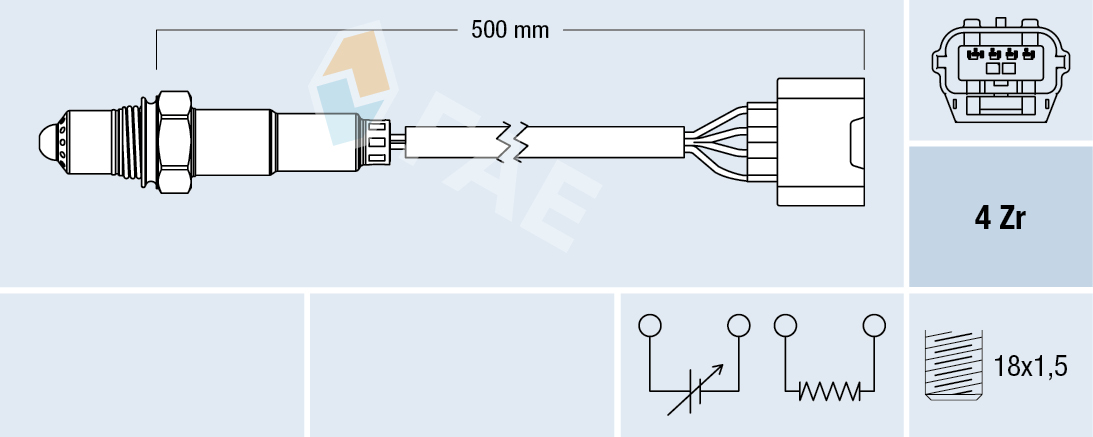 Lambda-sonde FAE 77583