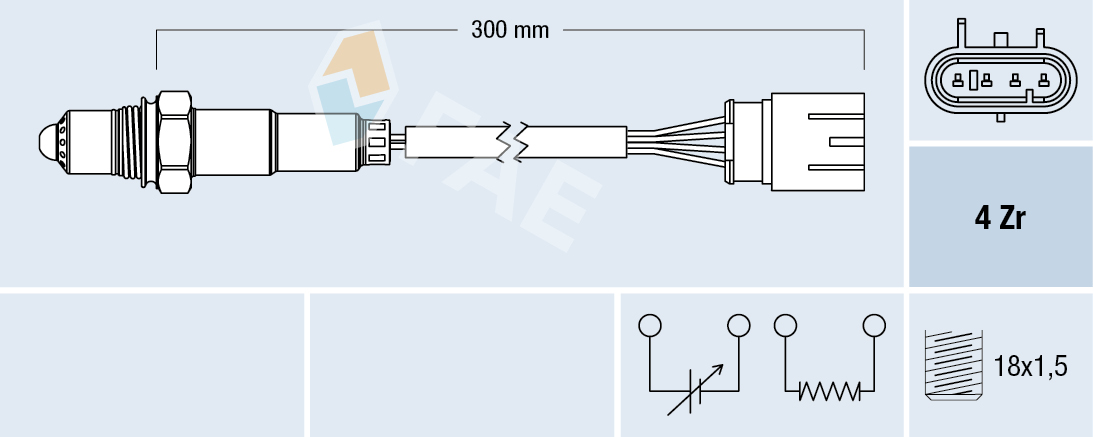 Lambda-sonde FAE 77586