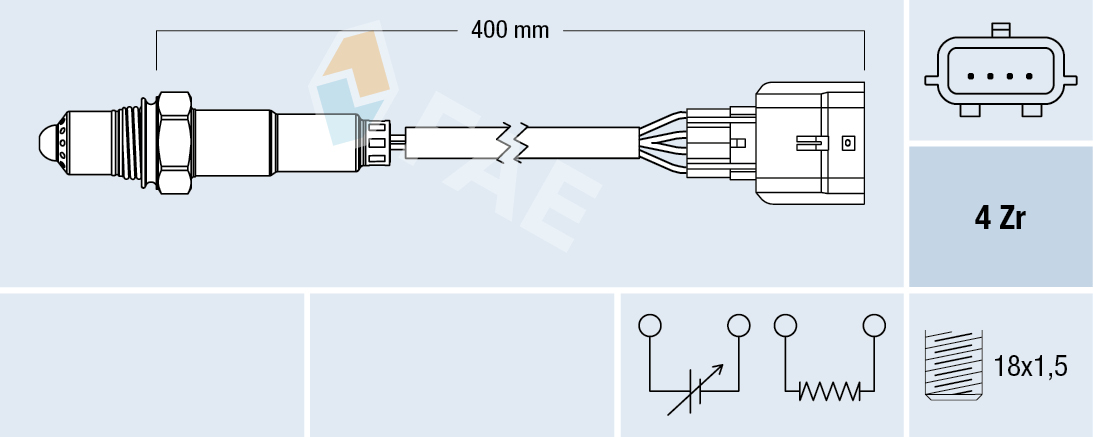 Lambda-sonde FAE 77589