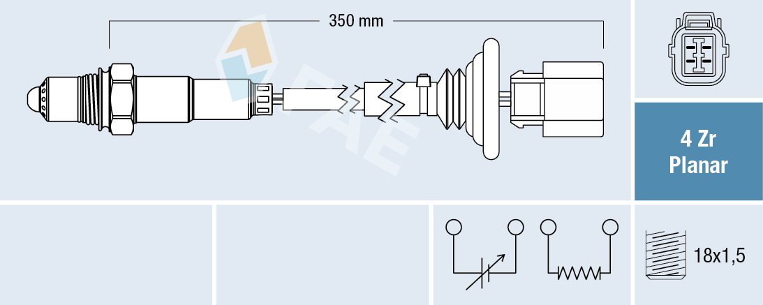 Lambda-sonde FAE 77596