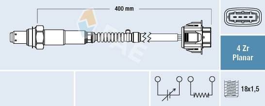 Lambda-sonde FAE 77597