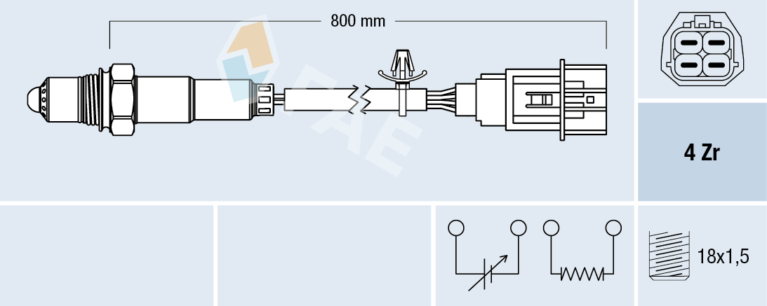 Lambda-sonde FAE 77606