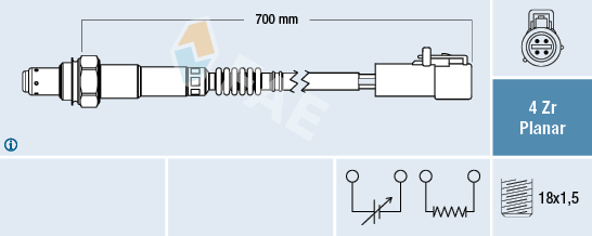 Lambda-sonde FAE 77615