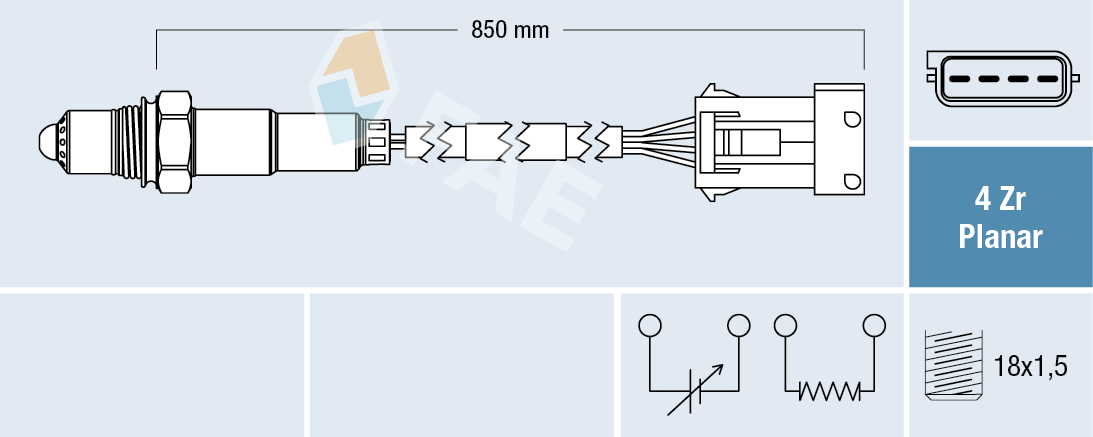 Lambda-sonde FAE 77623
