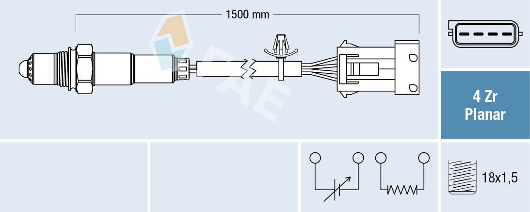 Lambda-sonde FAE 77634
