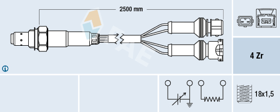 Lambda-sonde FAE 77639