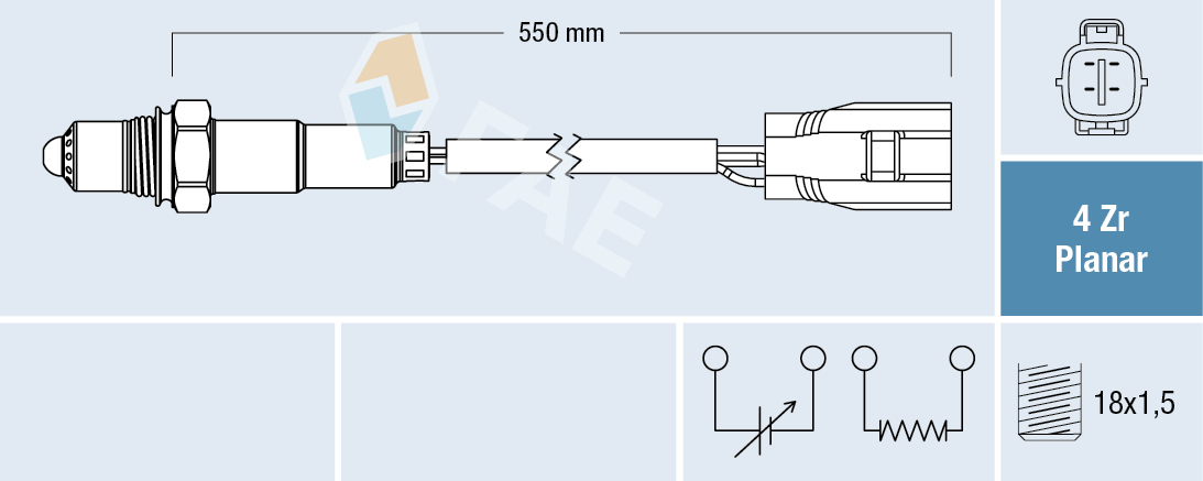 Lambda-sonde FAE 77652