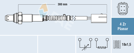 Lambda-sonde FAE 77677