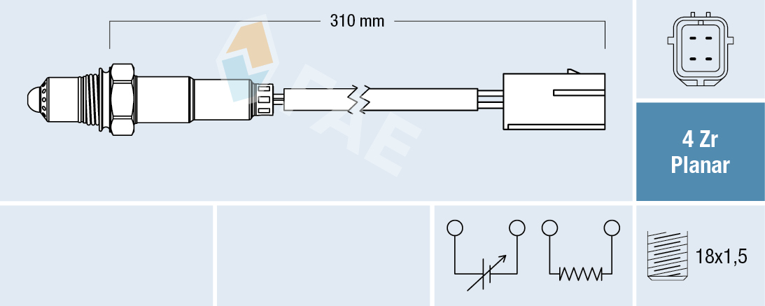 Lambda-sonde FAE 77677