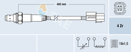 Lambda-sonde FAE 77682