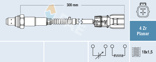 Lambda-sonde FAE 77683