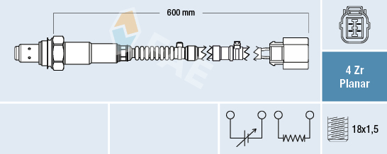 Lambda-sonde FAE 77684