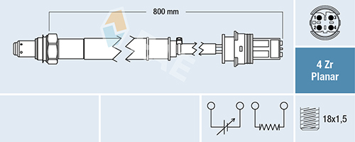 Lambda-sonde FAE 77691