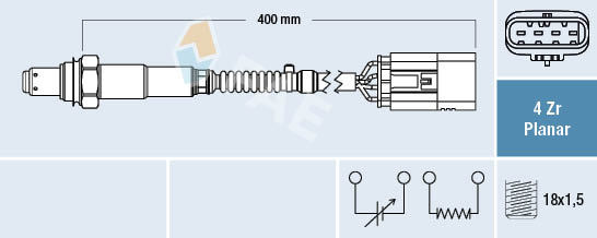 Lambda-sonde FAE 77762