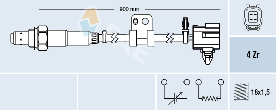 Lambda-sonde FAE 77764