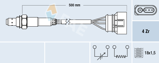 Lambda-sonde FAE 77779
