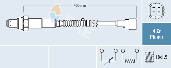 Lambda-sonde FAE 77781