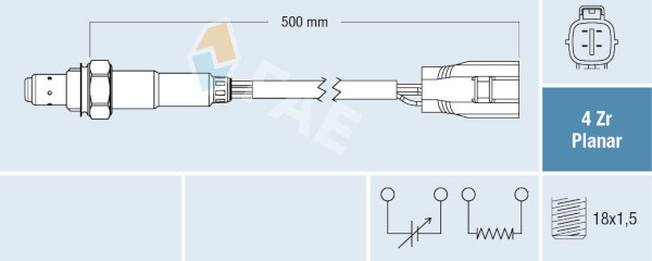 Lambda-sonde FAE 77790