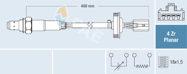 Lambda-sonde FAE 77792