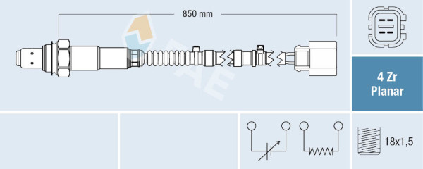 Lambda-sonde FAE 77795