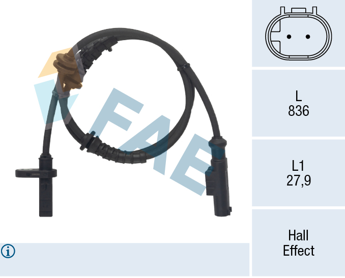 Wielsnelheidssensor FAE 78266