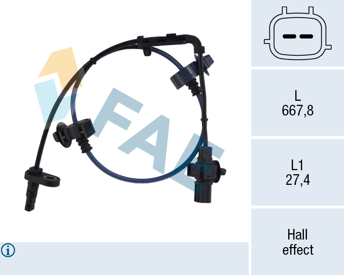 Wielsnelheidssensor FAE 78691