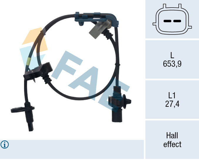 Wielsnelheidssensor FAE 78704