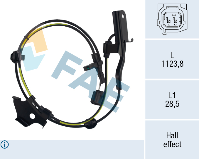 Wielsnelheidssensor FAE 78728
