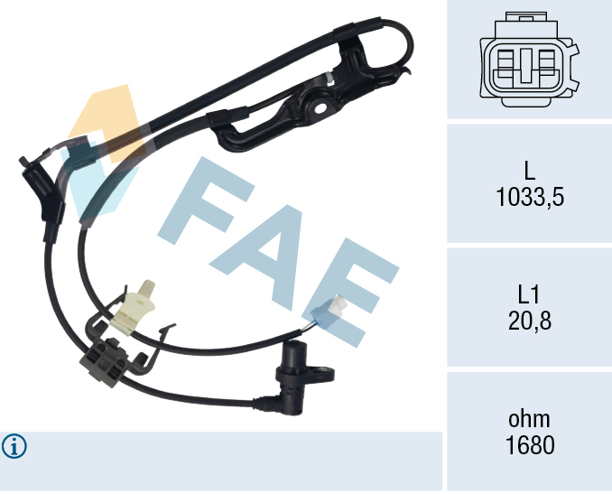Wielsnelheidssensor FAE 78733