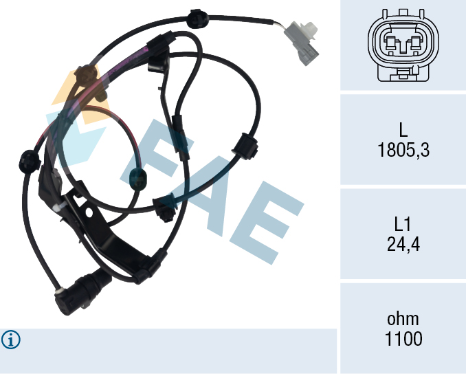 Wielsnelheidssensor FAE 78734