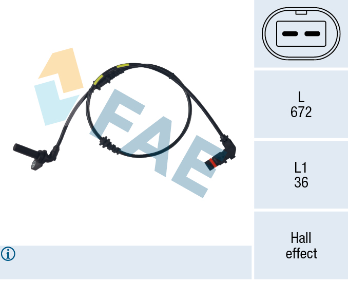 Wielsnelheidssensor FAE 78737