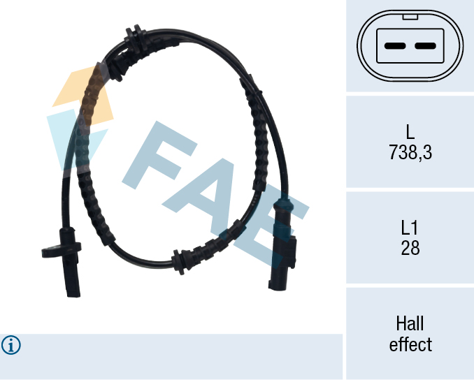 Wielsnelheidssensor FAE 78773