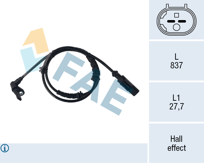Wielsnelheidssensor FAE 78779