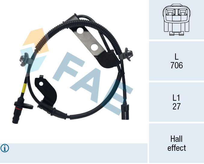Wielsnelheidssensor FAE 78780