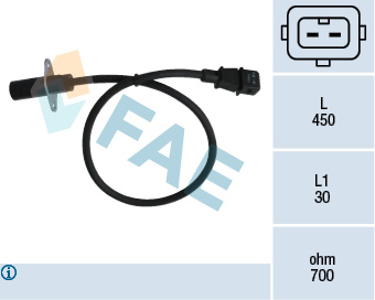 Krukas positiesensor FAE 79001