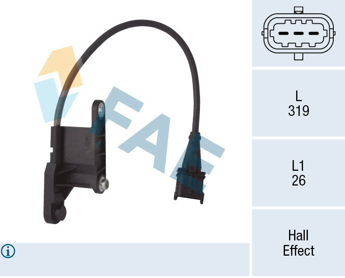 Nokkenas positiesensor FAE 79121