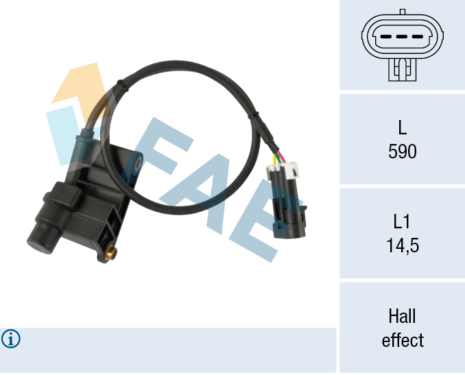 Nokkenas positiesensor FAE 79137