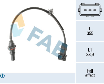 Krukas positiesensor FAE 79501