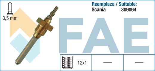 Koelvloeistofpeil sensor FAE 98010