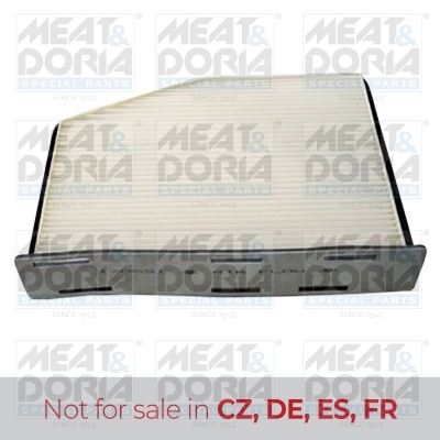 Interieurfilter Meat Doria 17295