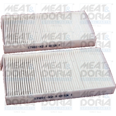 Interieurfilter Meat Doria 17491-X2