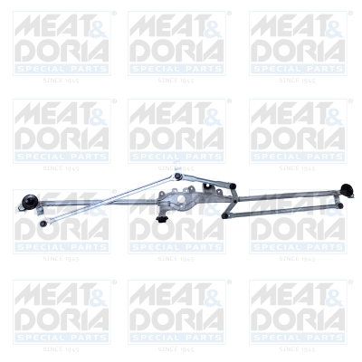 Ruitenwisserarm en mechanisme Meat Doria 227036