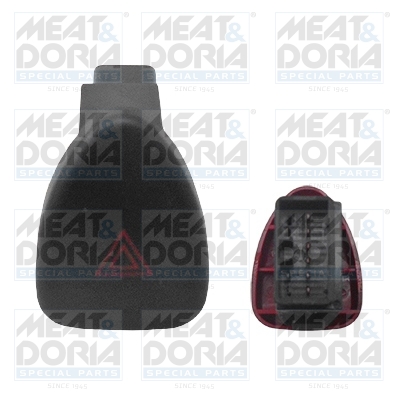 Alarmlicht schakelaar Meat Doria 23641