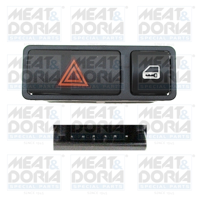 Alarmlicht schakelaar Meat Doria 23650