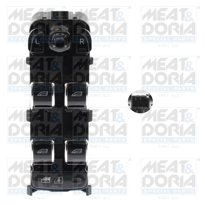 Raambedieningsschakelaar Meat Doria 26660
