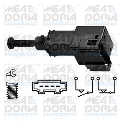 Remlichtschakelaar Meat Doria 35035