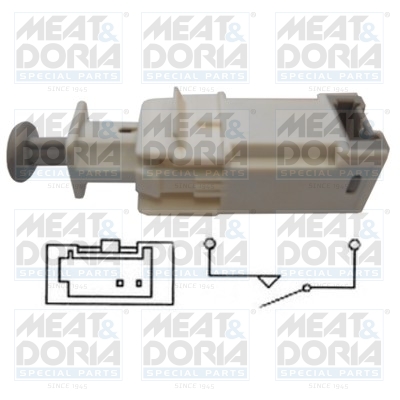 Remlichtschakelaar Meat Doria 35084