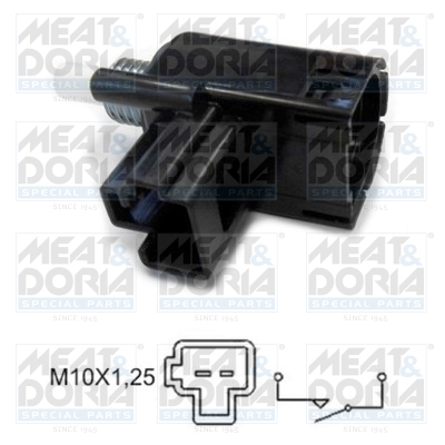 Koppelingbedieningsschakelaar (motor) Meat Doria 35103