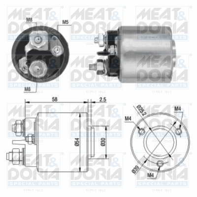 Starter magneetschakelaar Meat Doria 46015